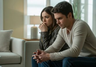 Couple experiencing relationship challenges seeking counselling in Canada